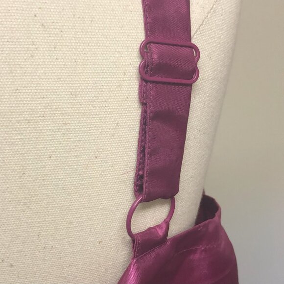 Magenta shiny swing tank top UO bow reversible - Picture 4 of 7